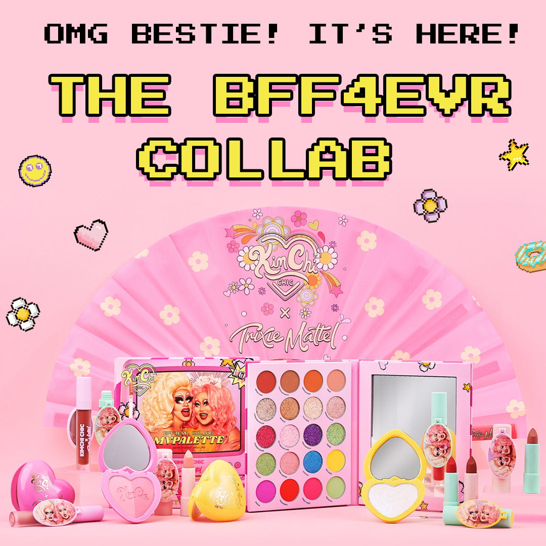 Trixie X Kim Chi Collaboration - BFF4EVR Makeup Sets That Allow You to Easily 'Slay All Day'
