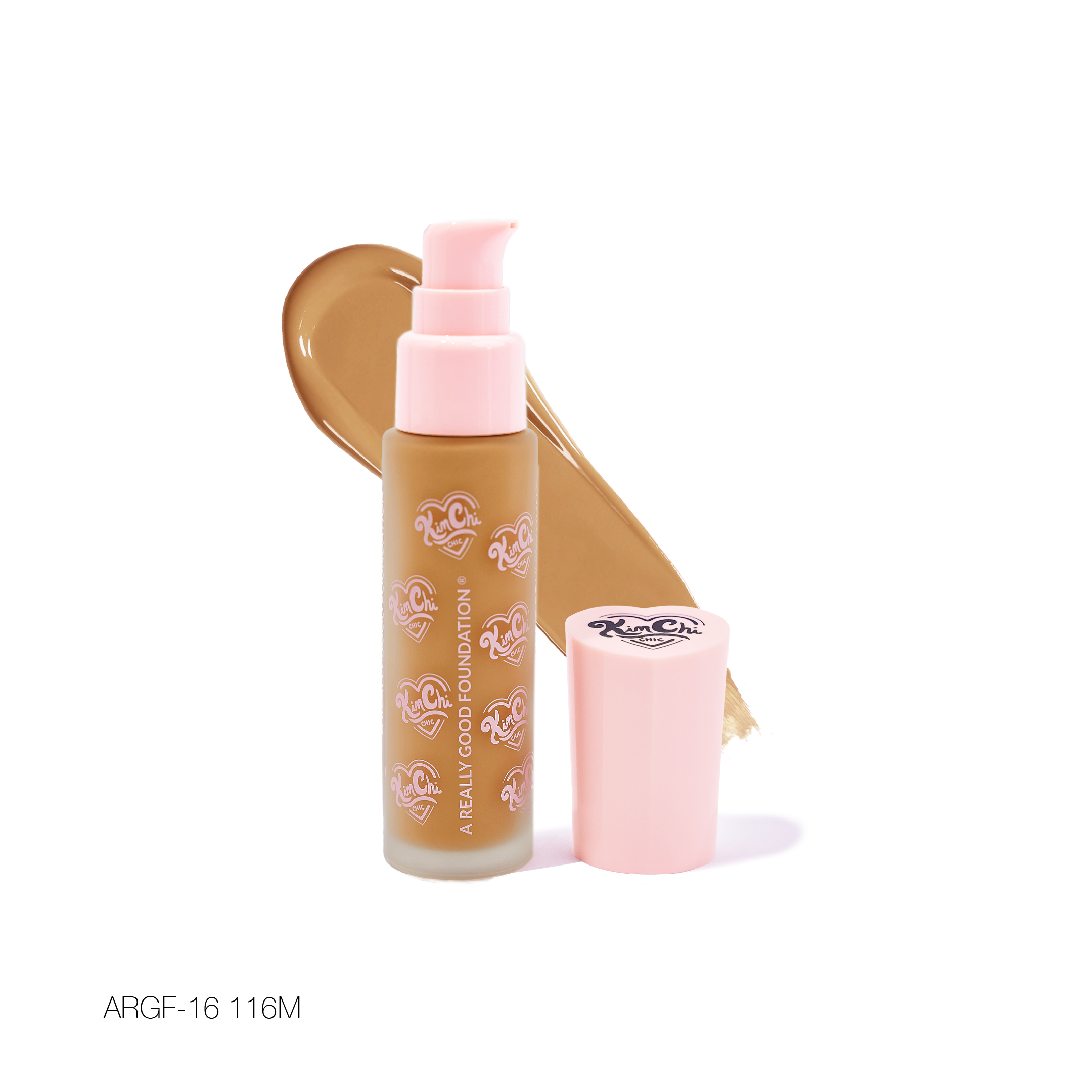 A REALLY GOOD FOUNDATION - 116M Medium + Warm Peach Undertones