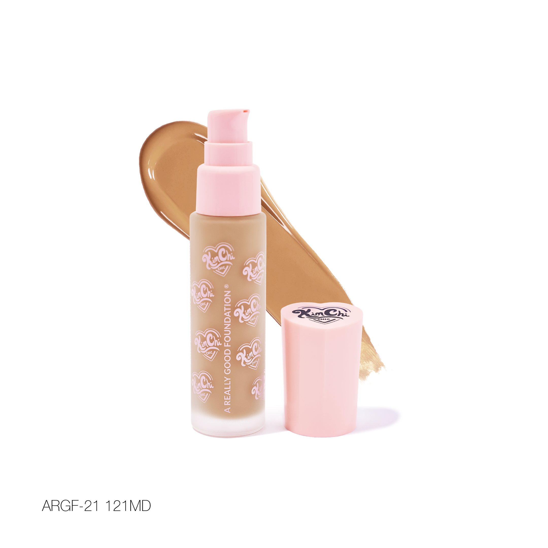 A REALLY GOOD FOUNDATION - 121MD Medium/Tan + Warm Undertones