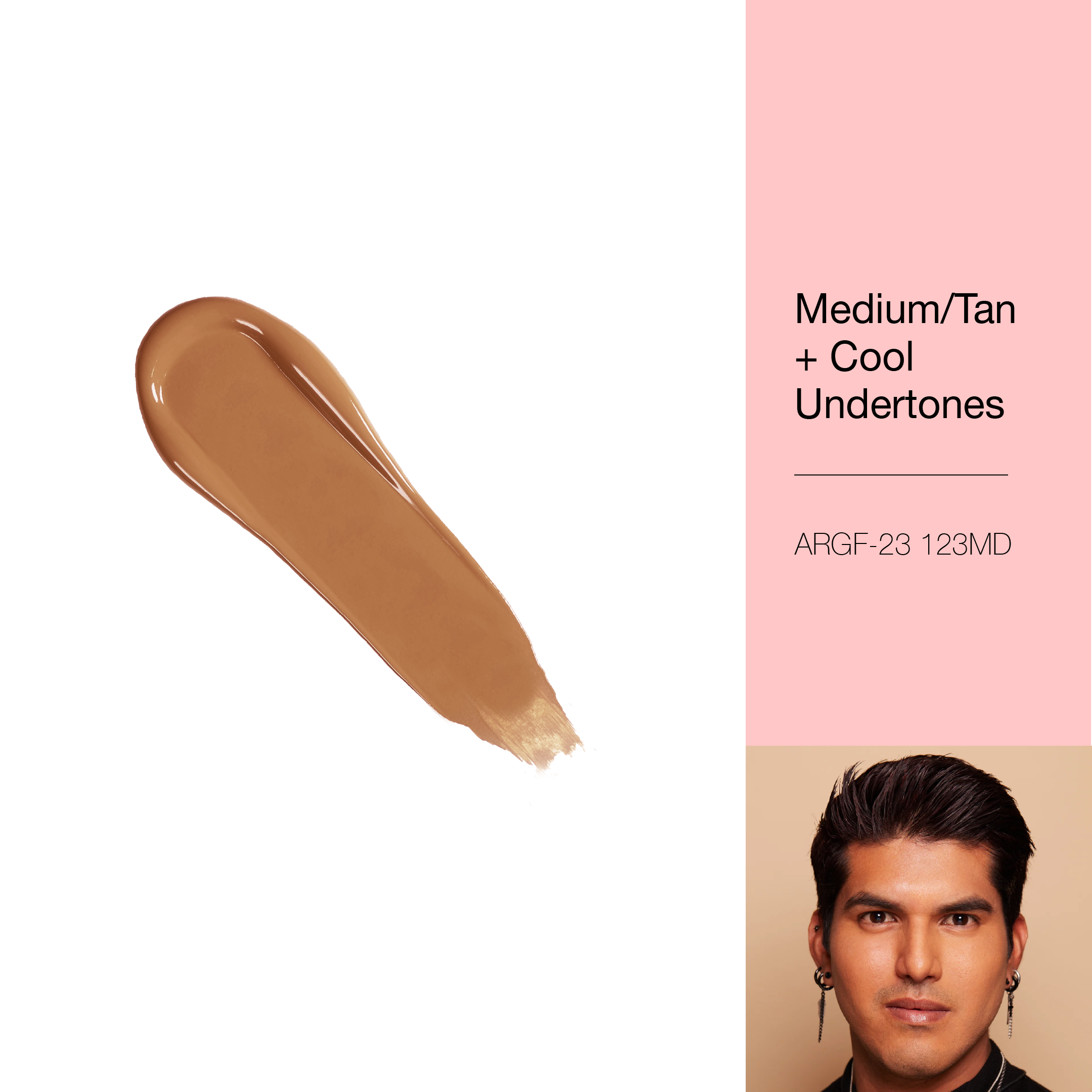 A REALLY GOOD FOUNDATION - 123MD Medium/Tan + Cool Undertones