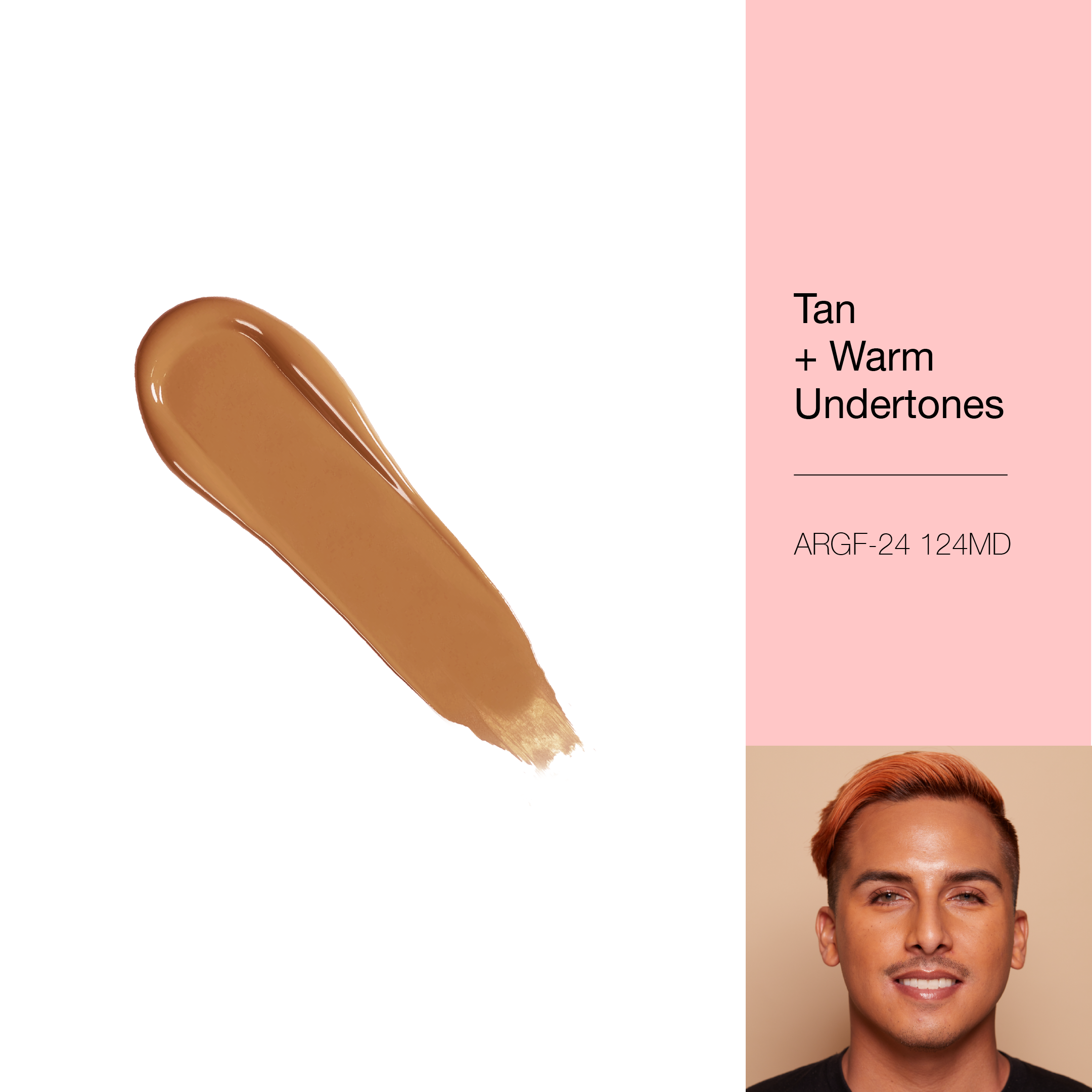 A REALLY GOOD FOUNDATION - 124MD Tan + Warm Undertones