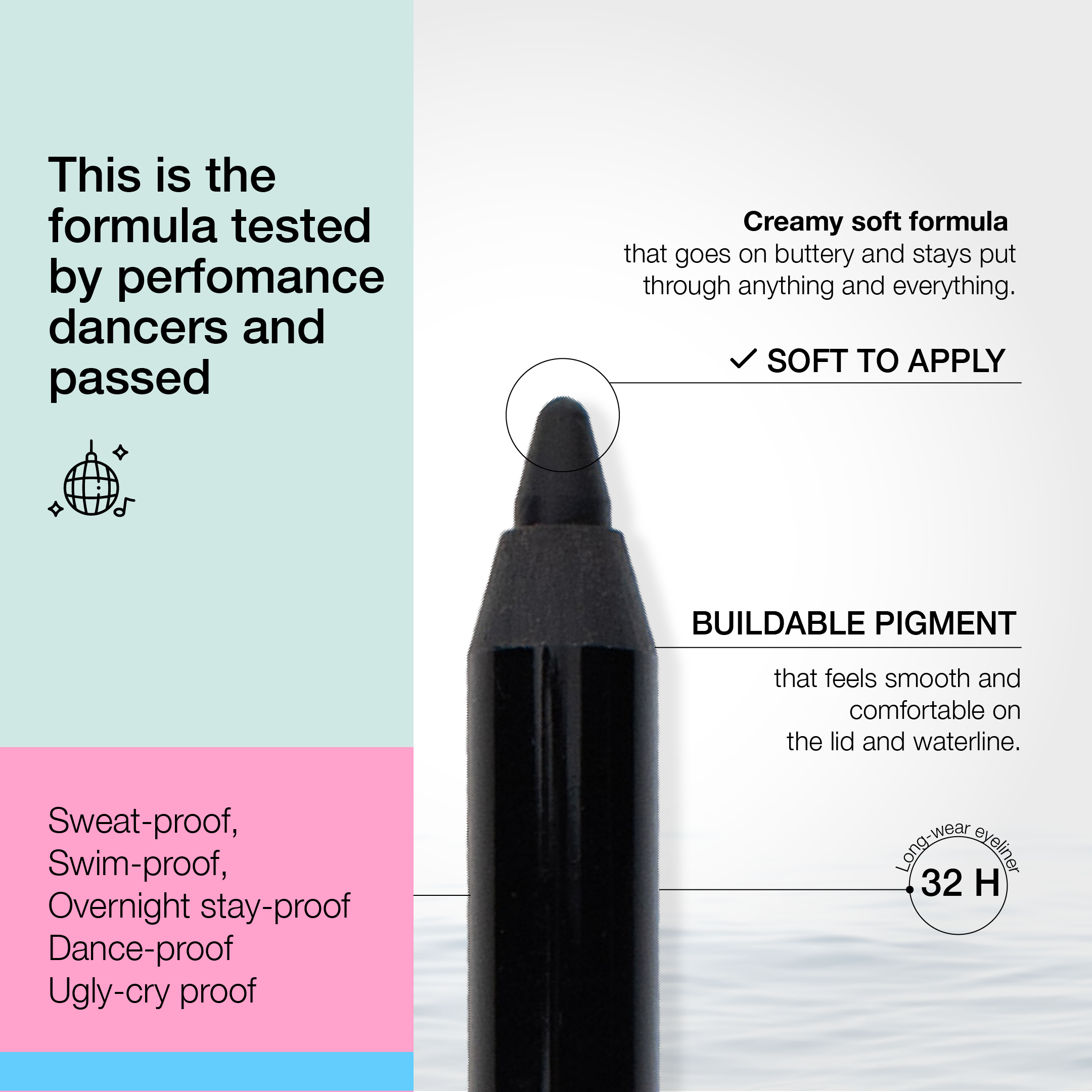 STAGE PROOF EYELINER - 04 Cobalt Blue