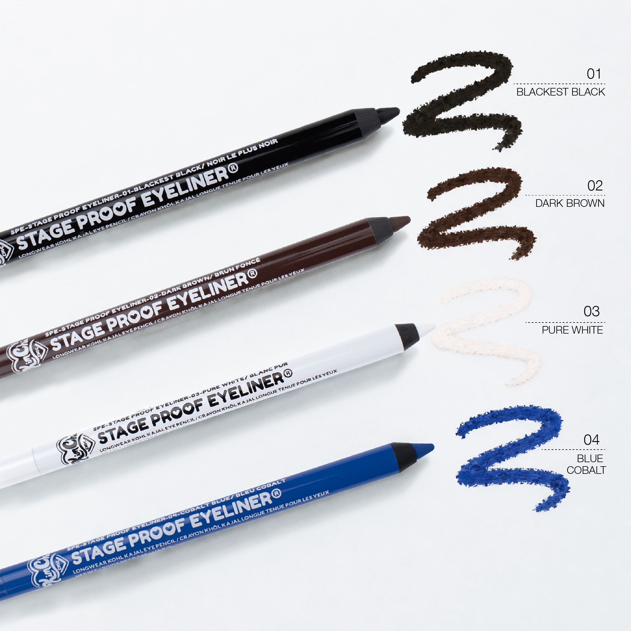 STAGE PROOF EYELINER - 02 Dark Brown