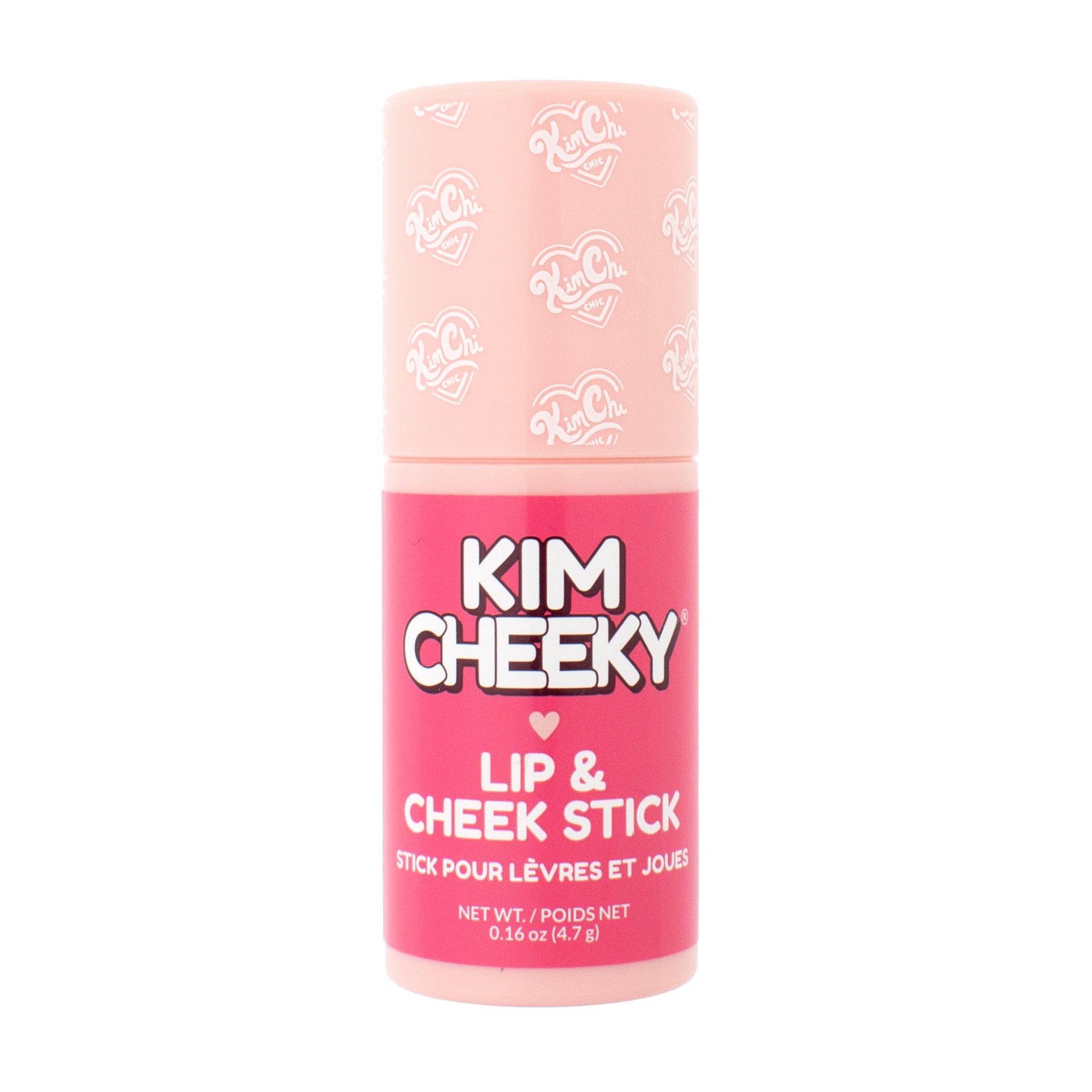 Kim Cheeky Lip & Cheek Stick in pink packaging