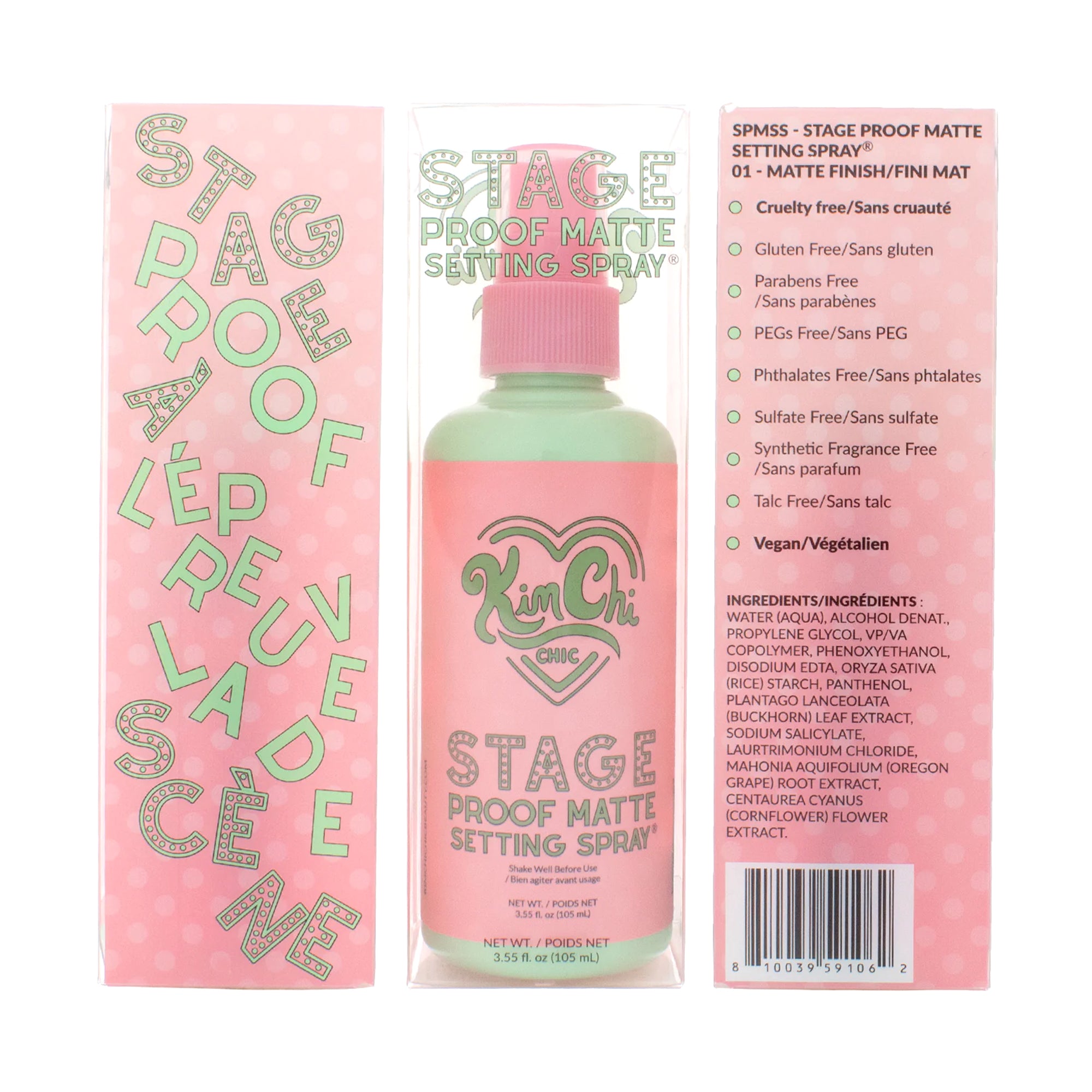 STAGE PROOF MATTE SETTING SPRAY