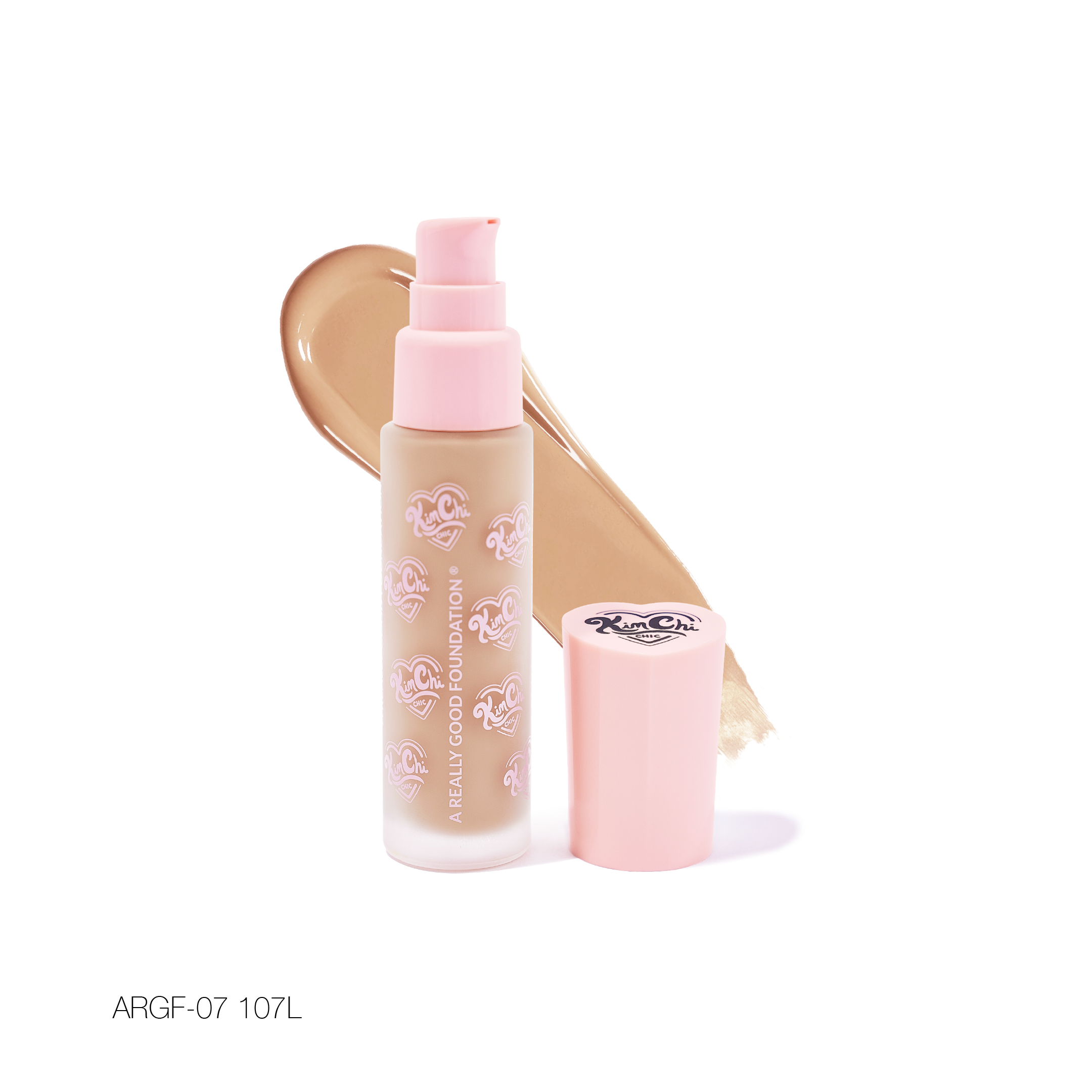 A REALLY GOOD FOUNDATION - 107L Light + Cool Peach Undertones