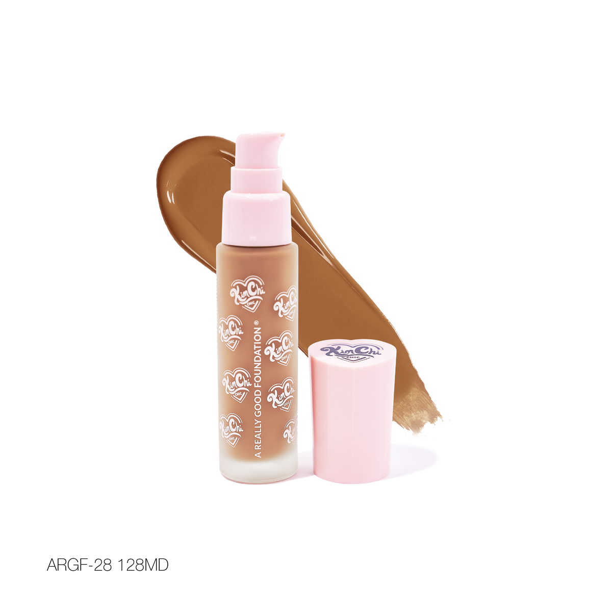 A REALLY GOOD FOUNDATION - 128MD Tan + Warm Neutral Undertones