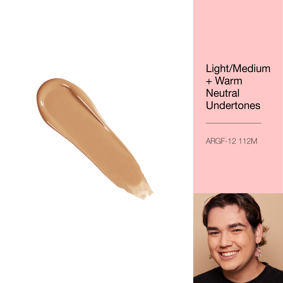 A REALLY GOOD FOUNDATION - 112M Light/Medium + Warm Neutral Undertones
