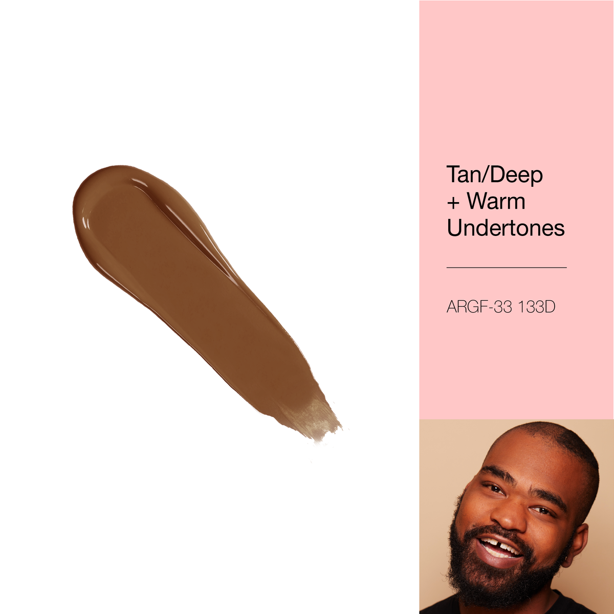 A REALLY GOOD FOUNDATION - 133D Tan/Deep + Warm Undertones