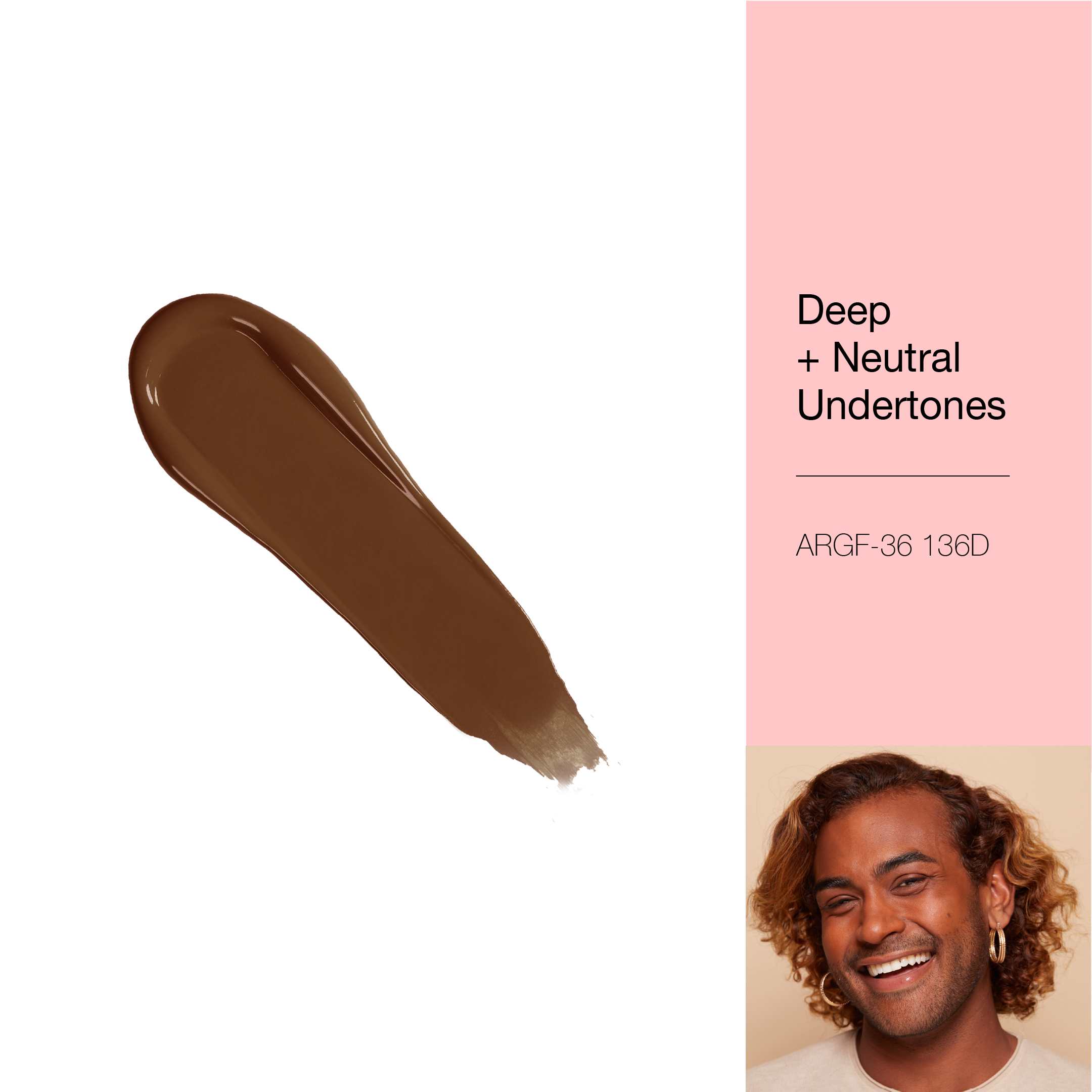 A REALLY GOOD FOUNDATION - 136D Deep + Neutral Undertones