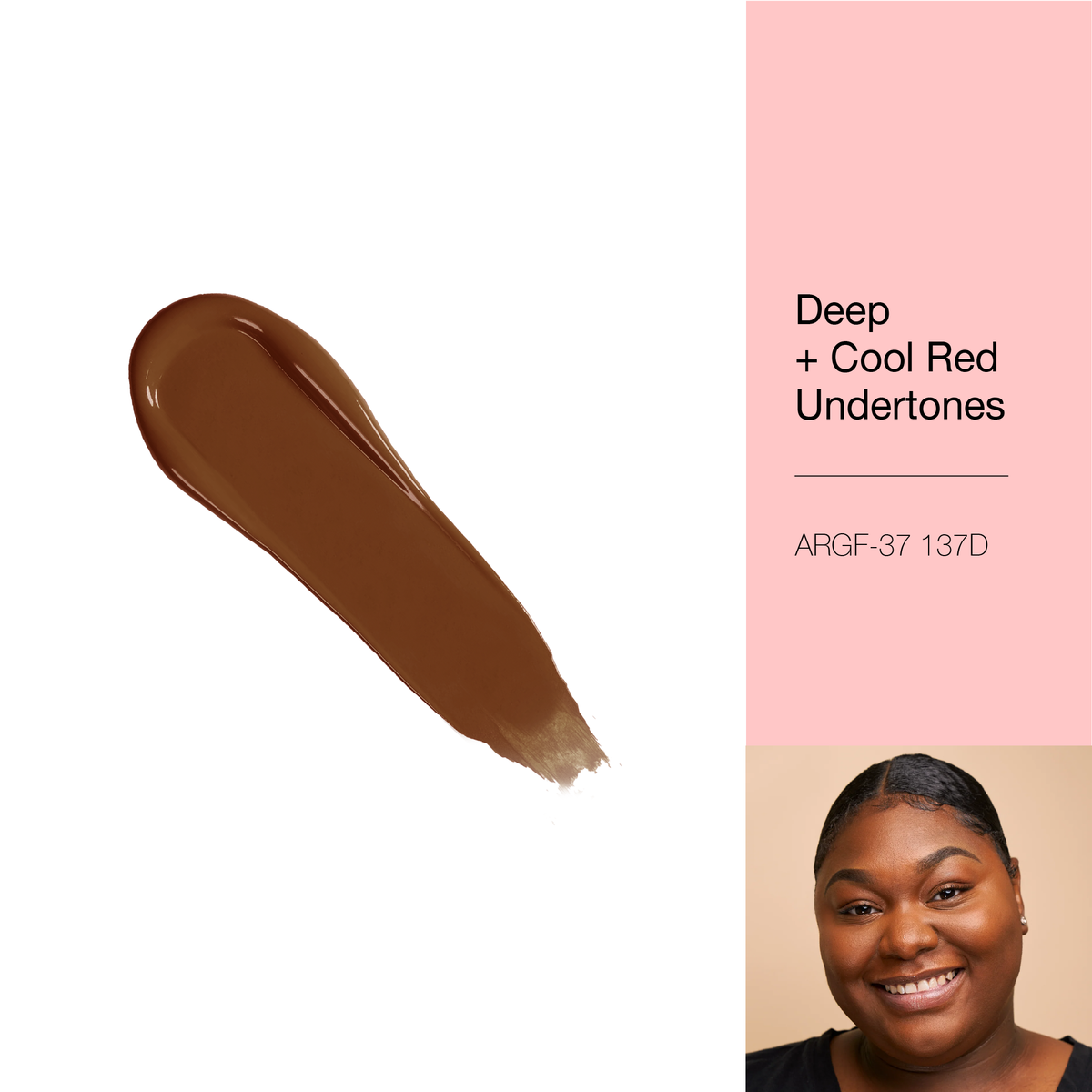 A REALLY GOOD FOUNDATION - 137D Deep + Cool Red Undertones