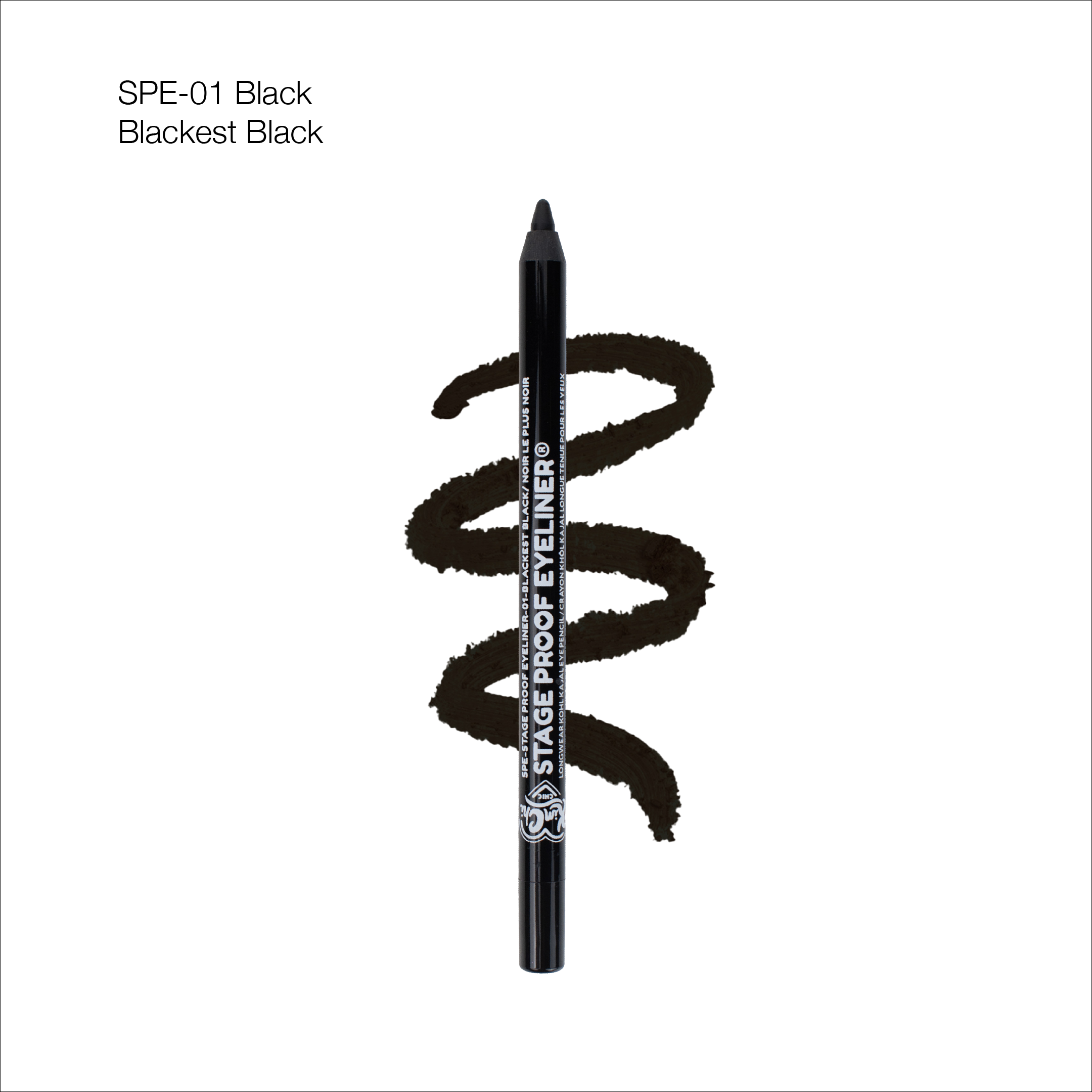 STAGE PROOF EYELINER - 01 Blackest Black