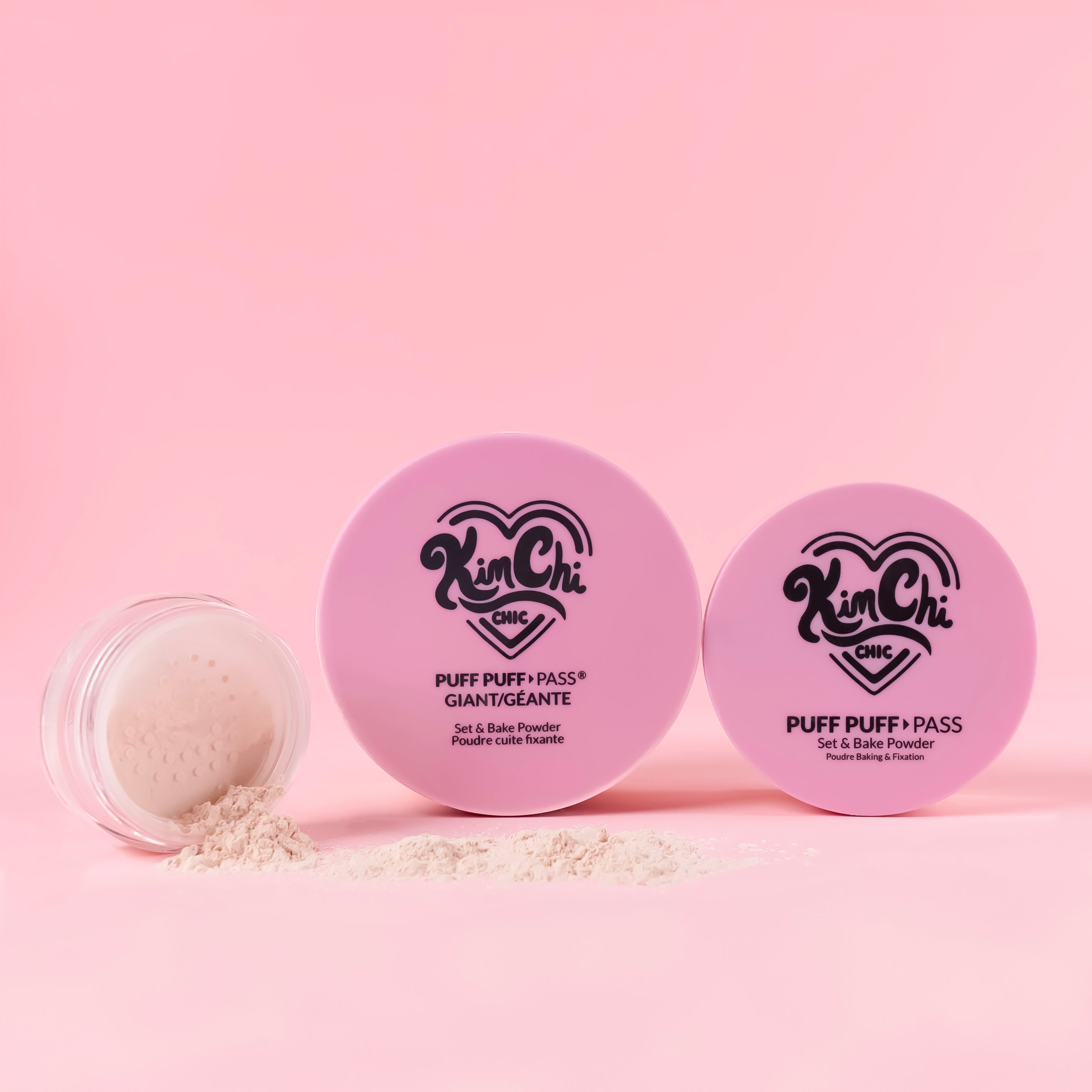 GIANT PUFF PUFF PASS SET & BAKE POWDER - 01 Translucent – KimChi Chic ...