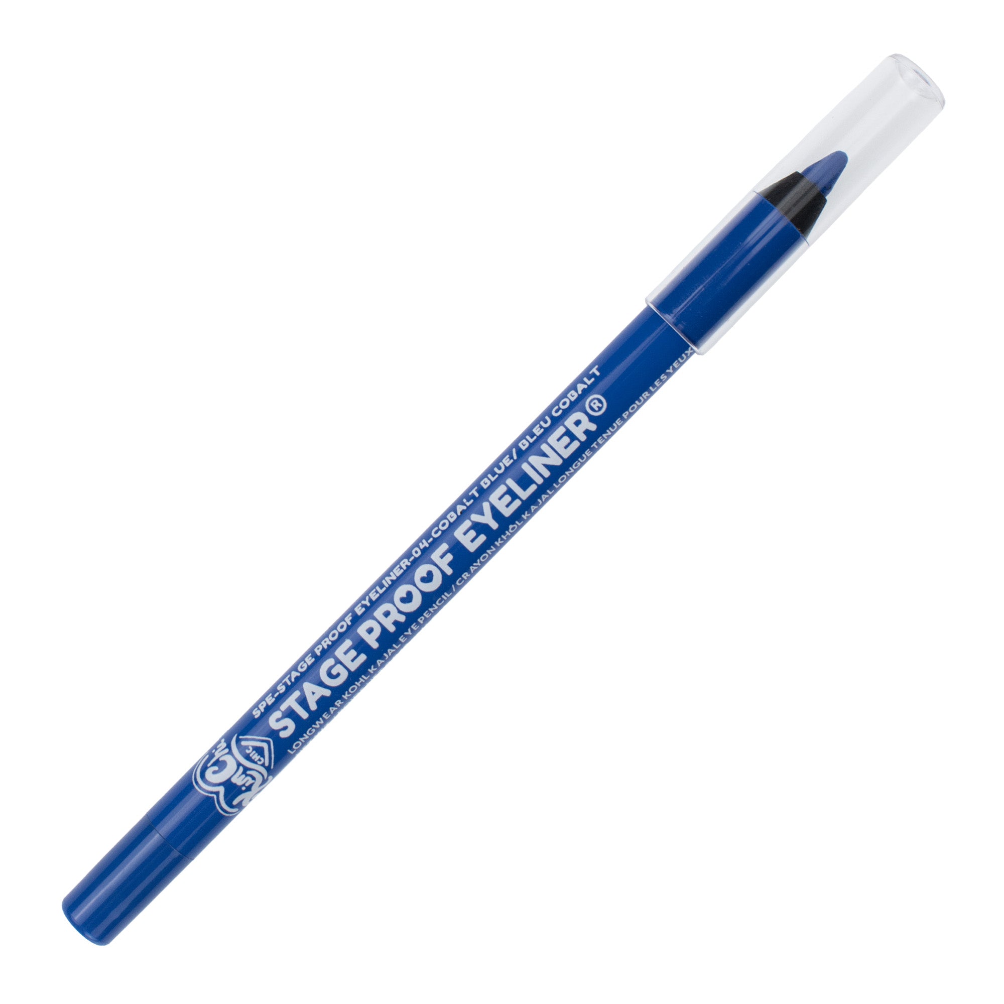 Blue stage-proof eyeliner pencil