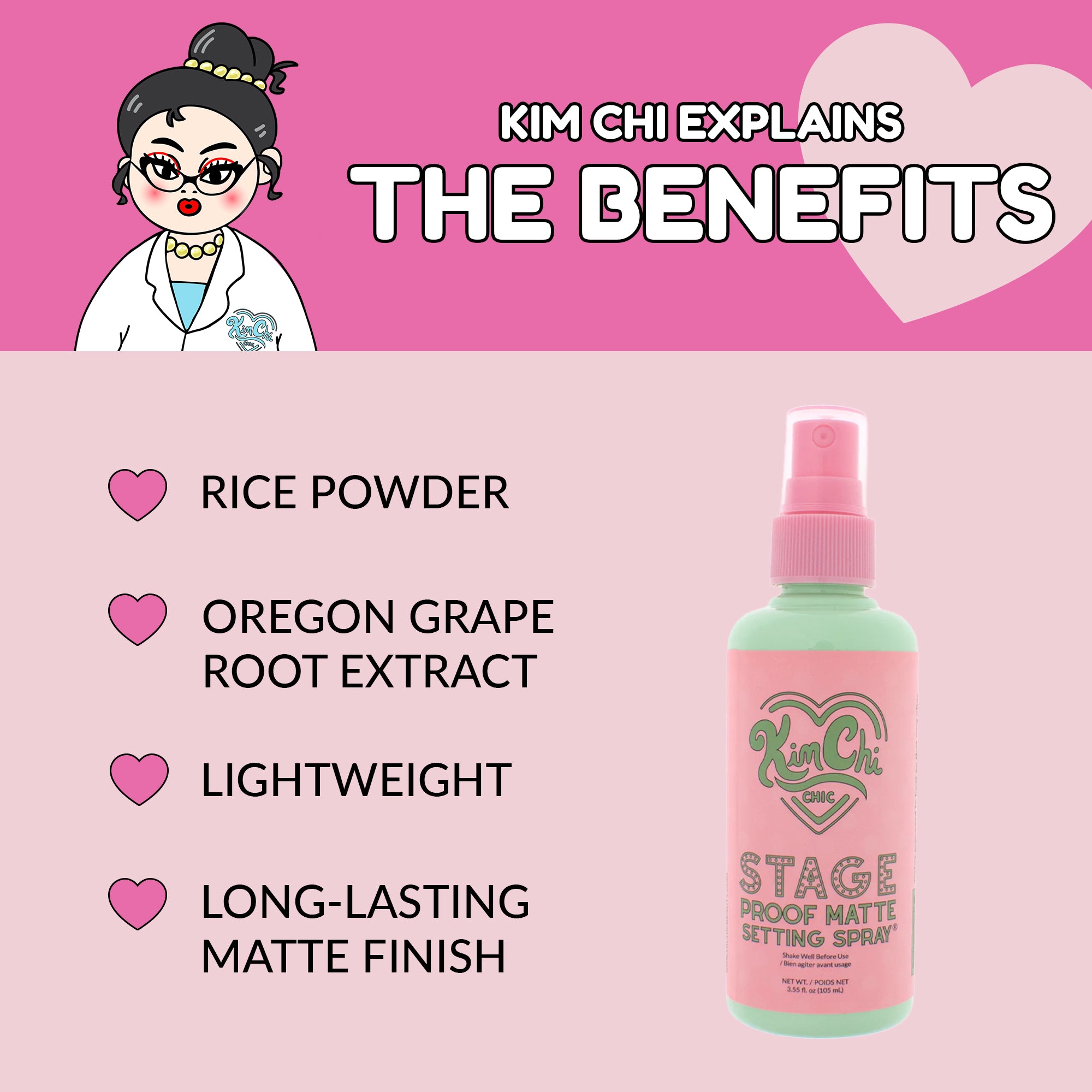 STAGE PROOF MATTE SETTING SPRAY