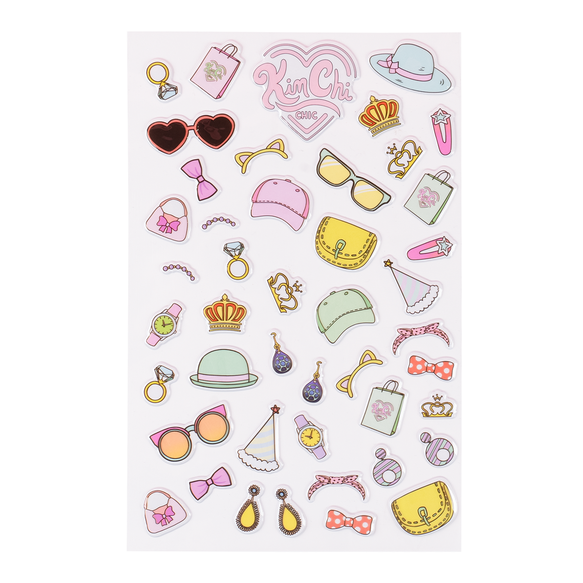 TEDDY KIM STICKER SHEET - 01 Pretty Things