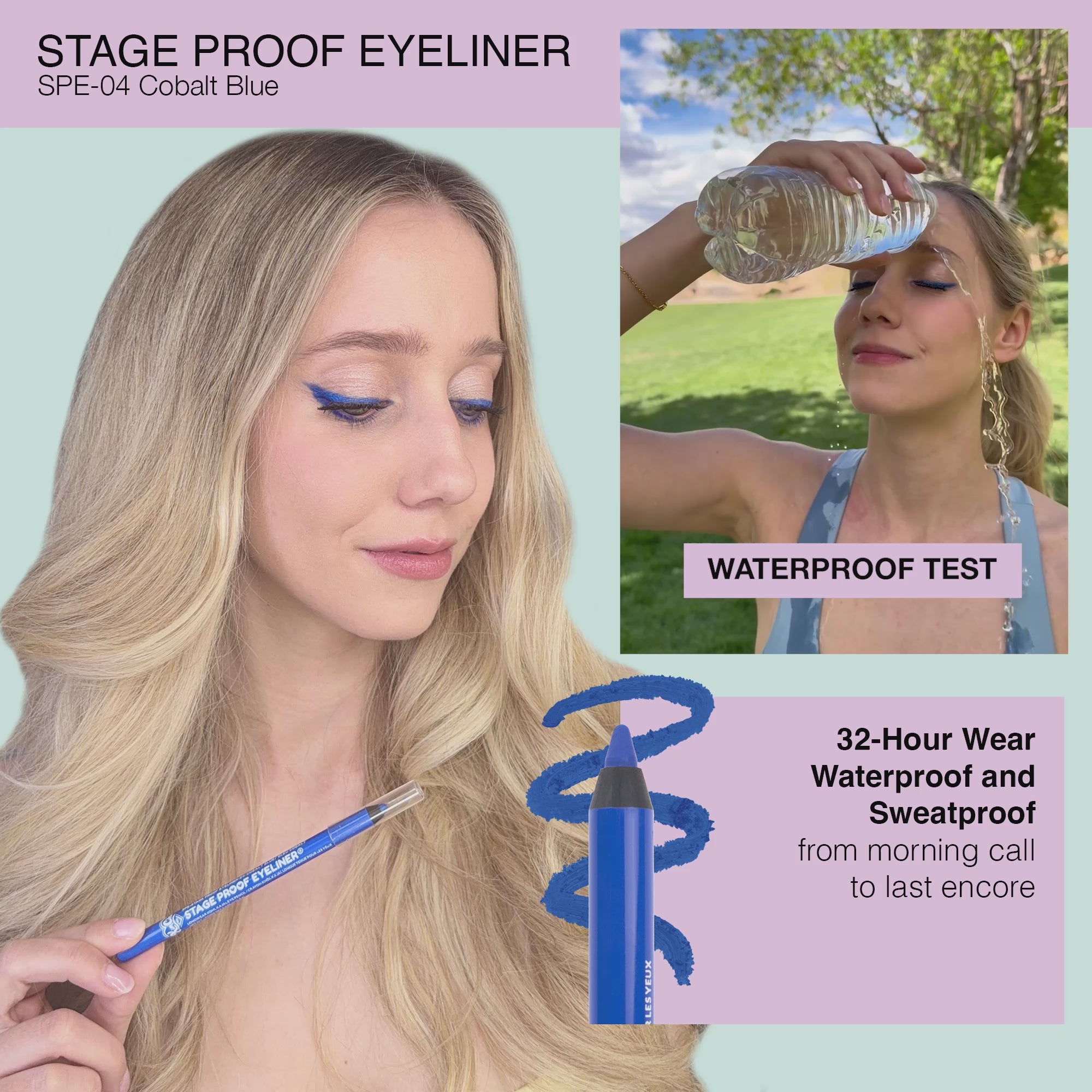 STAGE PROOF EYELINER - 02 Dark Brown