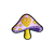 SHOE CHARMS - 01 Mushroom
