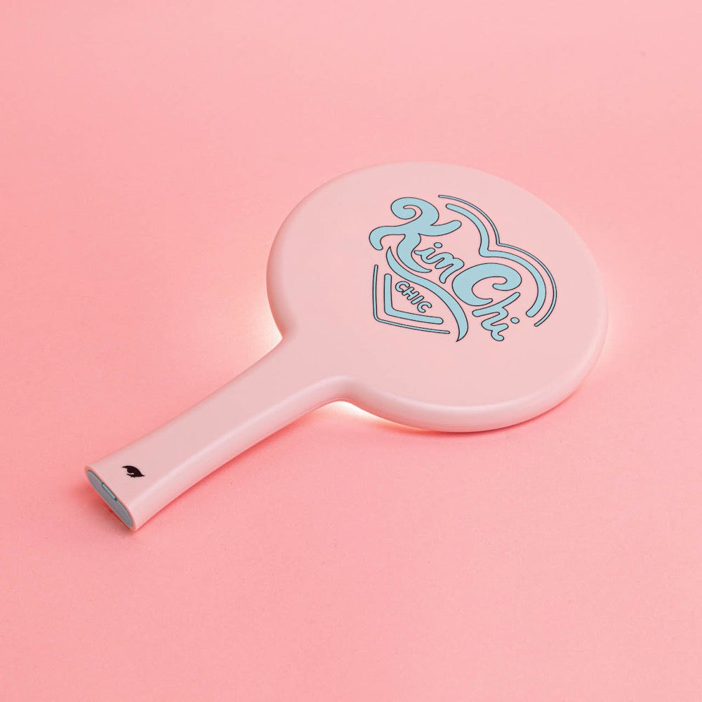 Kimchi Chic LED Hand Mirror, Size One Size - Pink