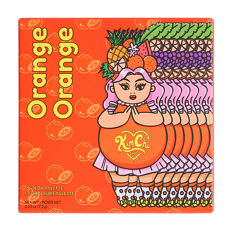 CITRUS QUEEN Limited Edition Makeup Palette- 01 ORANGE – KimChi Chic Beauty