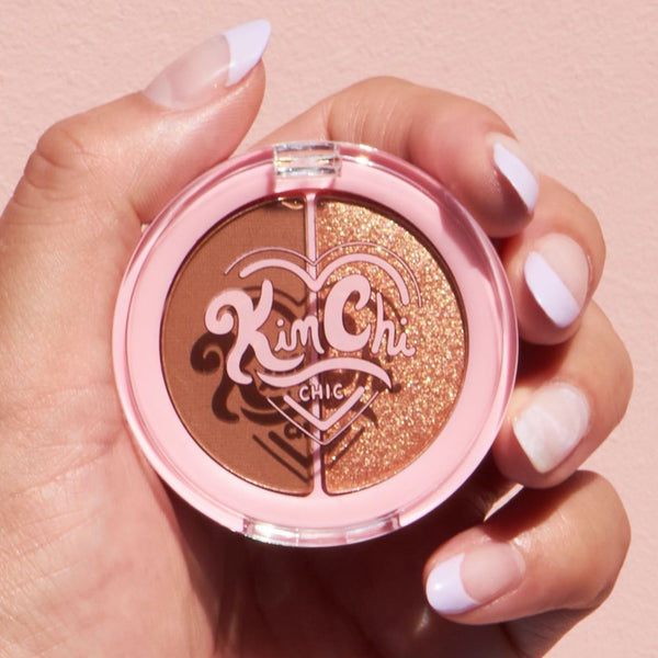 ミュゼコスメ DUO GLAZED 2 GO PRESSED EYESHADOW PIGMENT DUO - 01 Un