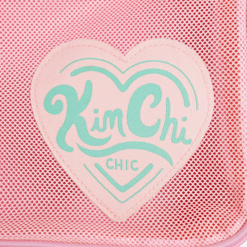 KimChi-Chic-Beauty-Large-mesh-cosmetic-bag-logo