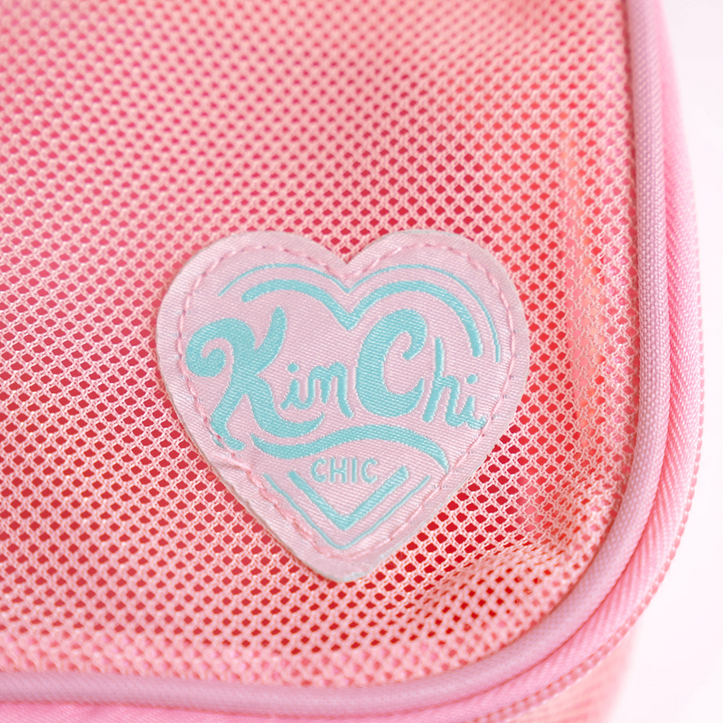 KimChi-Chic-Beauty-Small-mesh-cosmetic-bag-logo