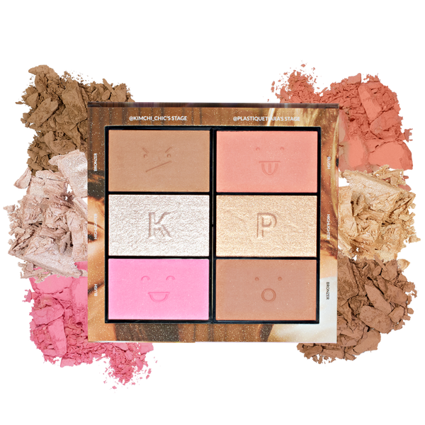 grouped KimChi-Chic-Beauty-KIMCHI-X-PLASTIQUE-Nude-Sensation-Blush-Bronzer-Highlighter-Palette-component