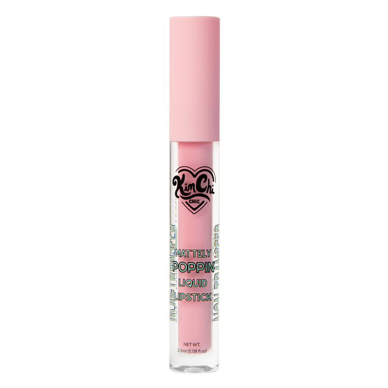 Mattely Poppin Liquid Lipstick 01 Werk Kimchi Chic Beauty