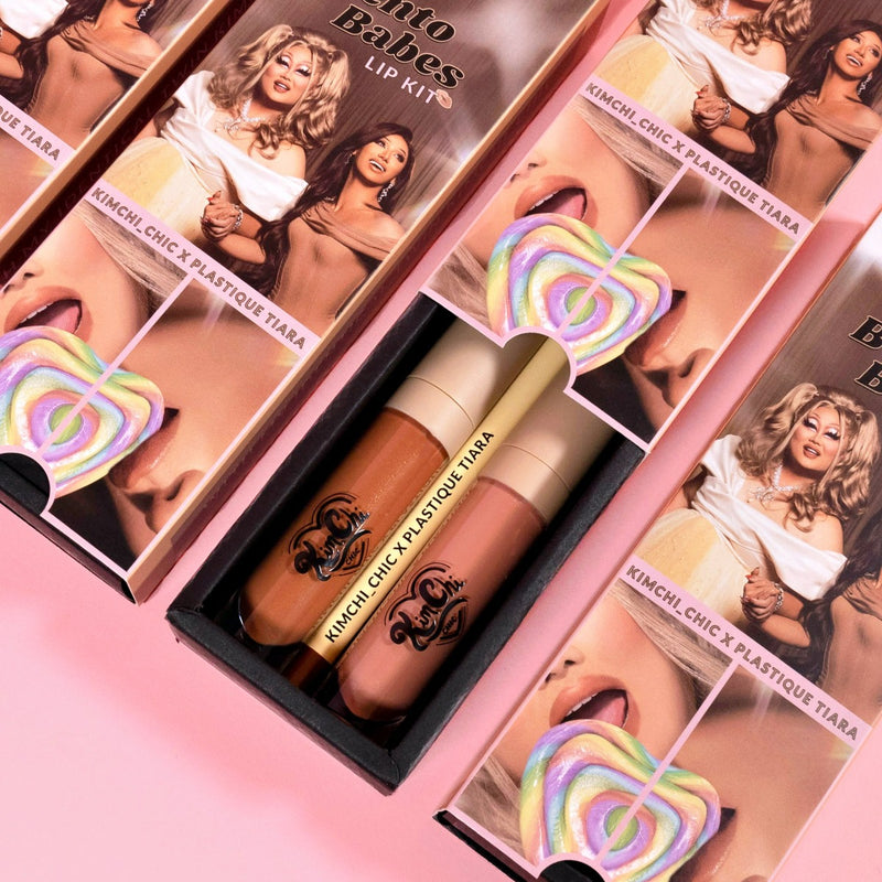 KIMCHI X PLASTIQUE Nude Sensation: Bento Babes Lip Kit – KimChi