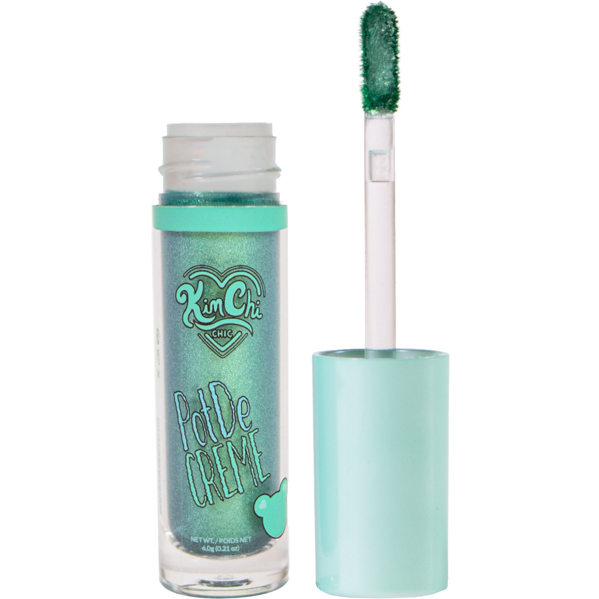 KimChi-Chic-Beauty-PotDe-Creme-Cream-Shadow-03-Emerald-City-applicator