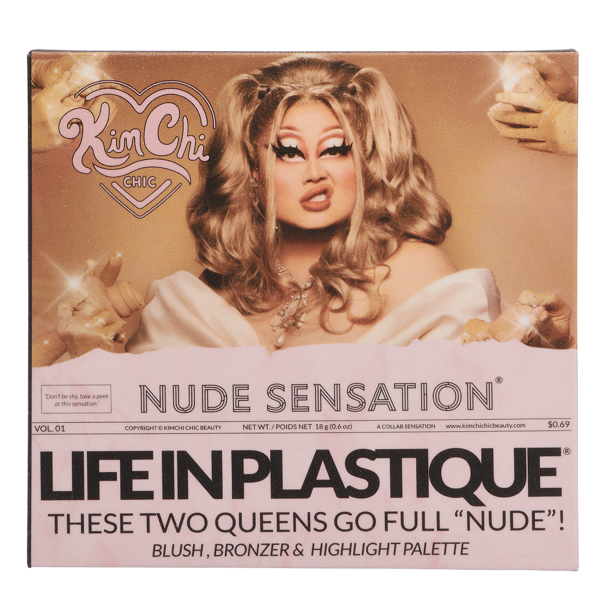 KimChi-Chic-Beauty-KIMCHI-X-PLASTIQUE-Nude-Sensation-Blush-Bronzer-Highlighter-Palette-packaging