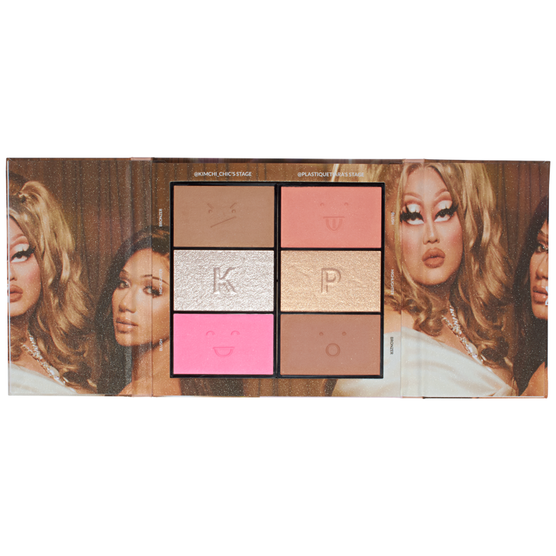KimChi-Chic-Beauty-KIMCHI-X-PLASTIQUE-Nude-Sensation-Blush-Bronzer-Highlighter-Palette-opened