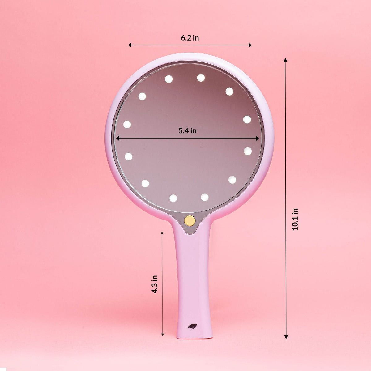 KimChi-Chic-Beauty-KimChi-Chic-Handheld-LED-Mirror-Lavender-measurements