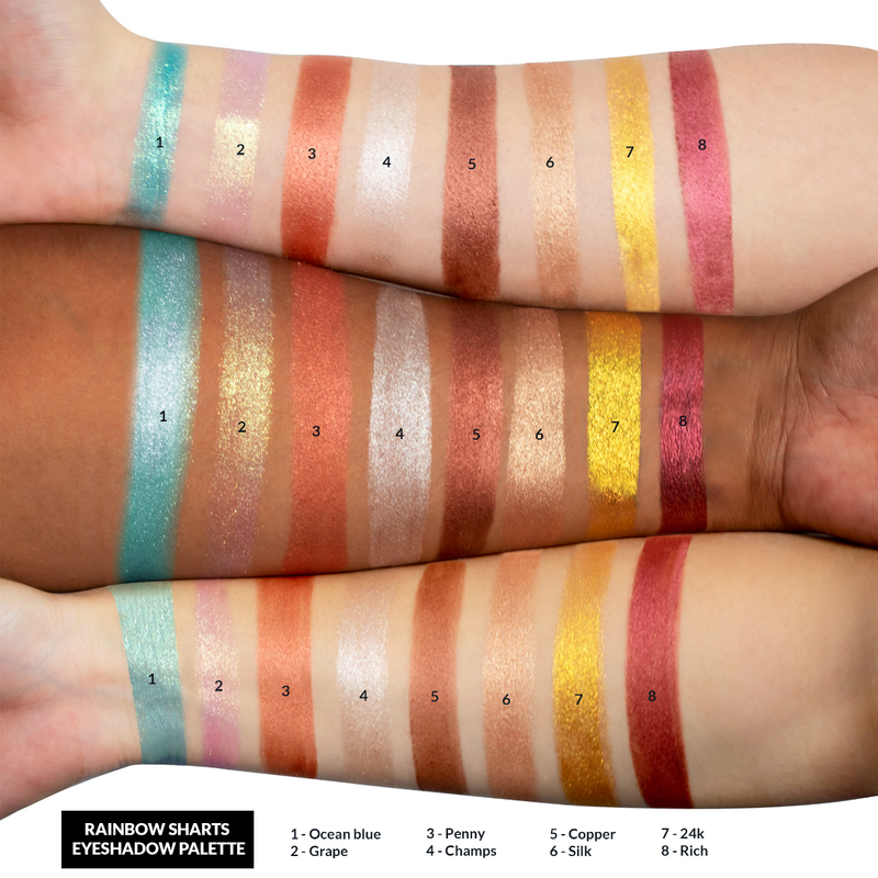 KimChi-Chic-Beauty-KETNIPZ-X-KIMCHI-Rainbow-Sharts-Shadow-Palette-Beauty-Collectors-Item-arm-swatches