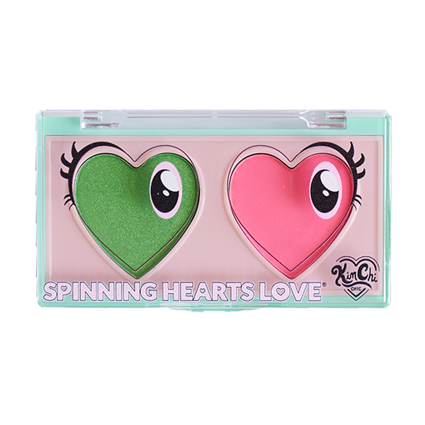 SPINNING HEARTS DUO - 10 Pink in Forest