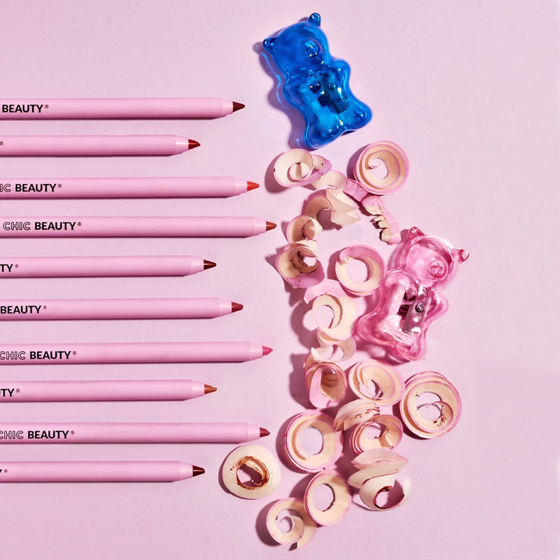 KimChi-Chic-Beauty-Teddy-Bear-Sharpener-Purple-makeup-pencils