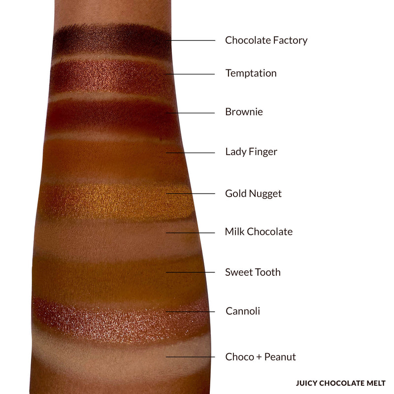 KimChi-Chic-Beauty-Juicy-Nine-Pressed-Shadow-Palette-04-Juicy-Chocolate-Melt-arm-swatches
