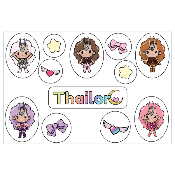 grouped KimChi-Chic-Beauty-Thailor-Sticker-Sheet